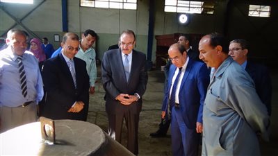 تعاون بين الإنتاج الحربي وبني سويف في توريد محطات صرف صحي