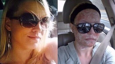 بالفيديو.. عارضة أزياء تخرج من منزلها بعد 6 سنوات