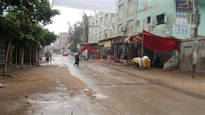 تجدد هطول الأمطار على مدن وقرى دمياط
