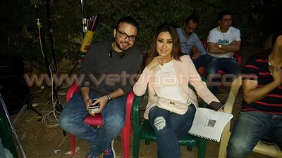 بالصور.. كواليس تصوير مسلسل «كلمة سر»