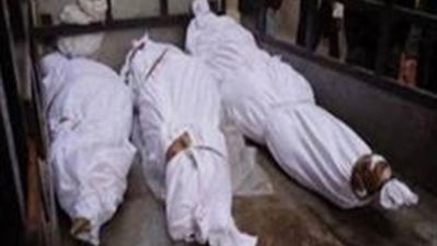 ميراث الدم في الحوامدية.. فلاح يفتح النيران على أسرته بسبب خلافات على الإرث.. يقتل جدته وزوجة عمه وإحدى قريباته ويصيب آخرين..والمتهم: «كلوا عليا حقي ومحستش بنفسي وأنا بقتلهم»..والنيابة تأمر 