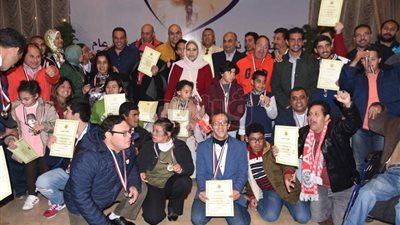 الصيد يحتفل بأبطاله من ذوي القدرات الخاصة تزامنا مع اليوم العالمي (صور)
