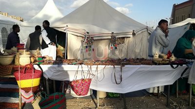 طقوس أهالي حلايب وشلاتين في معرض الكتاب (صور)