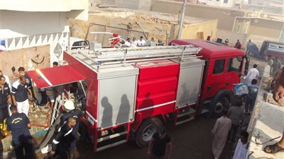 السيطرة على حريق بجوار لجنة تقدير درجات الثانوية العامة بأسيوط