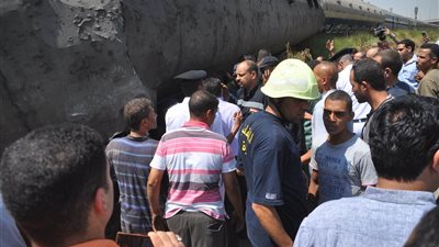 صرف 5 آلاف جنيه لأسرة المتوفى وألفين لكل مصاب بحادث قطار العياط
