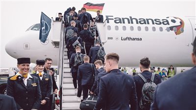 منتخب ألمانيا يغادر إلى روسيا للمشاركة في مونديال 2018