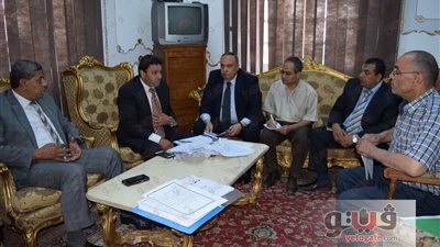 وفد الهيئة العامة للاستثمار يبحث فرص المشروعات المتاحة بالمنيا