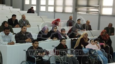 بالصور.. مراعاة نسبة الـ 5% لذوى الحاجات الخاصة فى التعيينات بالبحيرة