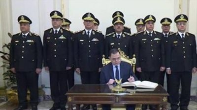 وصول الوزراء وكبار رجال الدولة مقر احتفال الداخلية بعيد الشرطة الـ 67