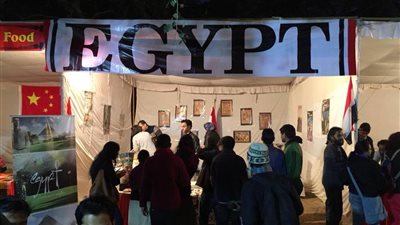السفير المصري بـ«نيودلهي» يفتتح جناح مصر في مهرجان الأطعمة