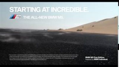 بالفيديو.. «بى إم دبليو» تختبر سرعة سيارتها السيدان