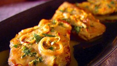 طريقة إعداد سمك القاروص بصوص البرتقال من مطبخ بسمة