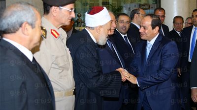 بالصور.. السيسي في حفل إفطار «تحيا مصر»