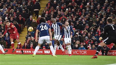 ليفربول يتأخر بثلاثية أمام وست بروميتش بالشوط الأول (فيديو)