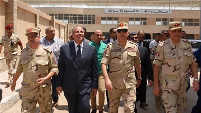 محافظ الإسكندرية وقائد المنطقة الشمالية يتفقدان مشروع بشائر الخير 2
