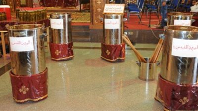 الكنيسة القبطية تصنع «الزيت المقدس» للمرة الـ39 في تاريخها