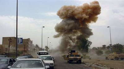 استهداف مبني المخابرات الحربية بمدينة رفح