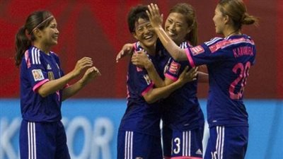 «اليابان» تتأهل إلى نصف نهائي مونديال السيدات