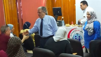 لمناقشة خطة العمل.. وكيل وزارة الصحة بالدقهلية يجتمع بمدير مستشفى شربين