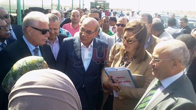 3 وزراء ومحافظ جنوب سيناء يتفقدون جامعة الملك سلمان
