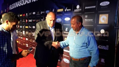 بالصور.. وزيرا الخارجية والشباب يشهدان نهائي بطولة الجونة للإسكواش