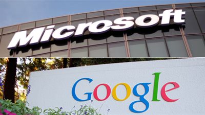 جوجل ومايكروسوفت 