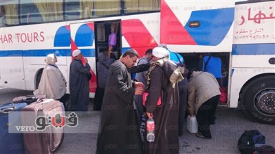 بالفيديو والصور.. انطلاق أول أفواج رحلات عمرة رجب من ميناء نويبع