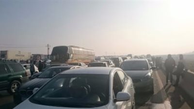 إعادة فتح طريق الكريمات أمام السيارات عقب انقشاع الشبورة المائية