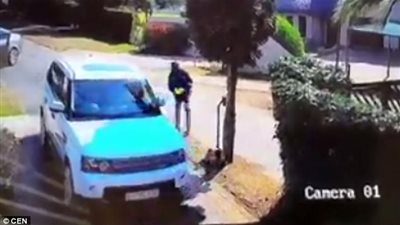 بالفيديو والصور.. سرعة بديهة زوجين تنقذهما من سرقة بالإكراه