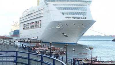 ميناء بورسعيد يستقبل اليوم السفينة السياحية «SERENE»