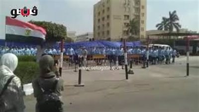 كيف استقبلت «التربية العسكرية» طلاب عين شمس بأول يوم دراسي (فيديو)