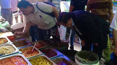 ضبط 16 طن مخلل فاسد داخل مصنع بدون ترخيص في الغربية (صور)