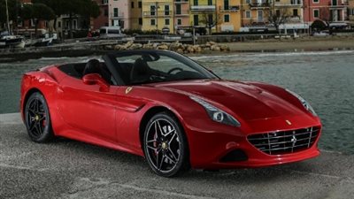 مليون و600 ألف جنيه جمارك السيارة فيراري كاليفورنيا وارد الإمارات