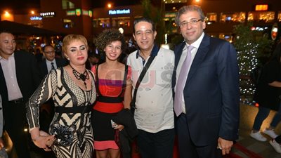 نجوم الفن والسياسة والإعلام في العرض الخاص لفيلم «كارما» (صور)