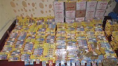 مصادرة 12300 قطعة ألعاب نارية قبل طرحها في أسواق الشرقية