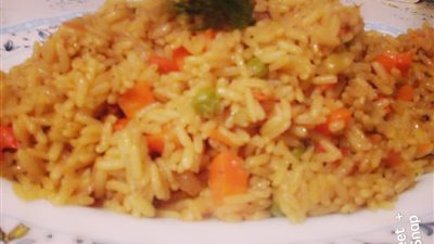 حضري الأرز البسمتي بالخضراوات على طريقة الشيف أحمد