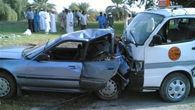 مصرع وإصابة اثنين في حادث تصادم بالقليوبية