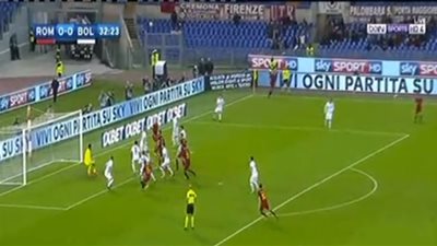 بالفيديو.. «روما» يتقدم بهدف أمام «بولونيا» بالشوط الأول