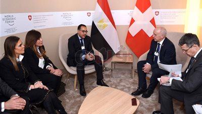 «مدبولي» يلتقى الرئيس السويسري لبحث التعاون المشترك (فيديو)