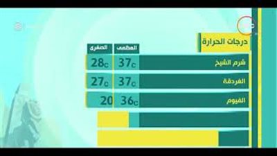 الأرصاد: طقس اليوم مائل للحرارة.. والعظمى في القاهرة 35 (فيديو)