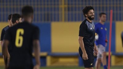 حسام غالي يختتم تدريباته مع النصر لملاقاة الاتفاق بالدوري السعودي
