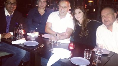 إليسا وسالم الهندي في حفل عشاء خاص بلندن