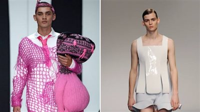 بالصور.. أغرب تصميمات ملابس الرجال تثير موجة سخرية عبر الإنترنت