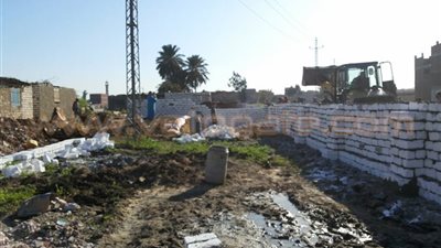 إزالة 5 حالات تعدٍ على الأراضي الزراعية في الشرقية