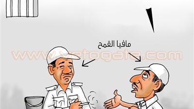 مصر ترفض شحنة قمح مصابة بالإرجوت في كاريكاتير «فيتو»