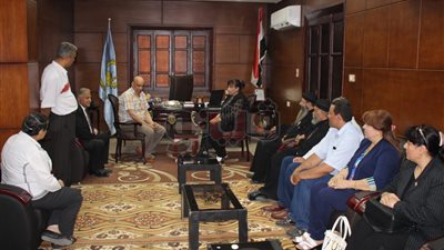 «تعليم الغربية» تستقبل وفدا كنسيًا للتهنئة بعيد الفطر