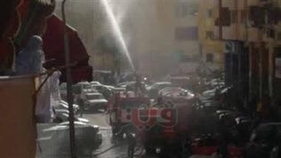 اشتعال النيران في شقة سكنية بمنطقة أشلاق السواحل ببورسعيد (صور)