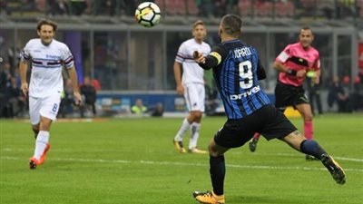 إنتر ميلان يتعادل مع سامبدوريا سلبيا بالشوط الأول