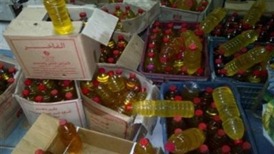 ضبط بدال تمويني استولى على زيت وسكر وبيعهما بالسوق السوداء