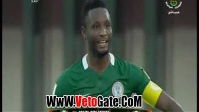 بالفيديو.. أوبي ميكيل يتقدم بالهدف الثاني لنيجيريا في الجزائر